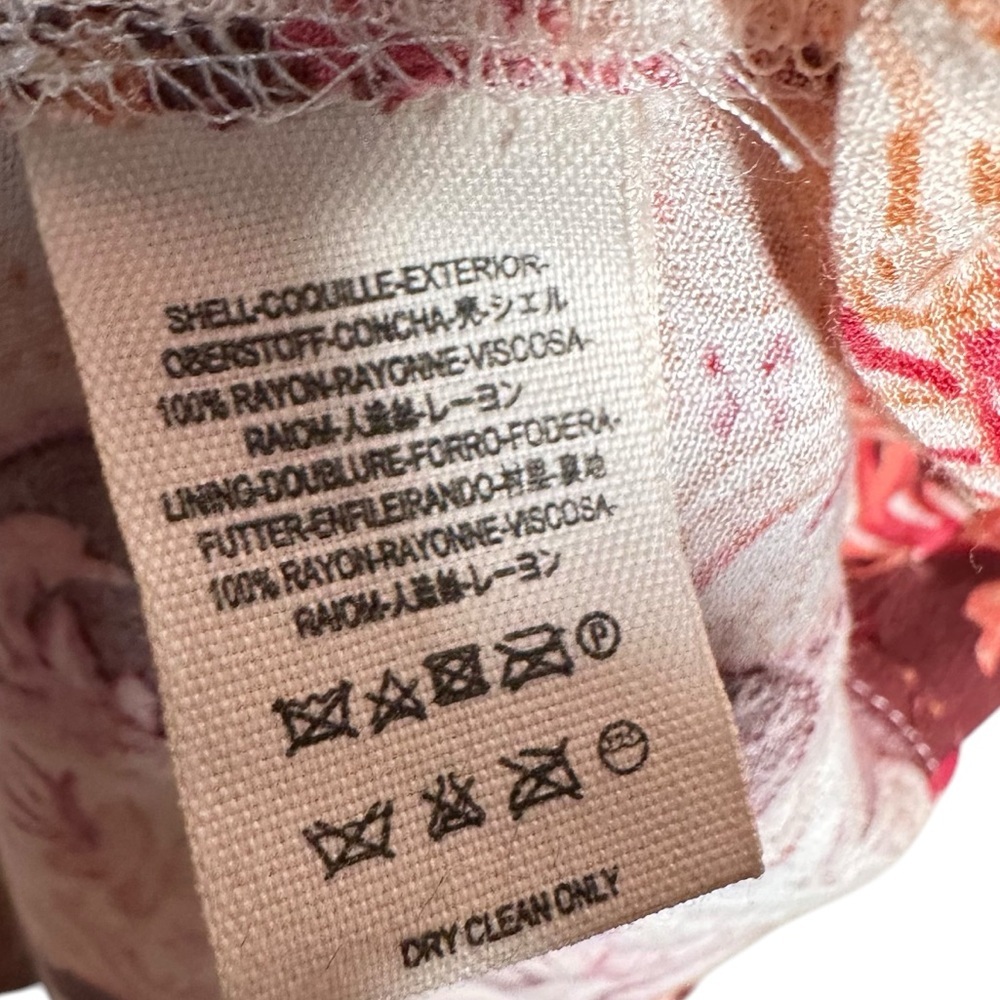 FREE PEOPLE Ossie Vibes Bell Sleeves Print Tunic Dress in Ivory - Picture 9 of 13